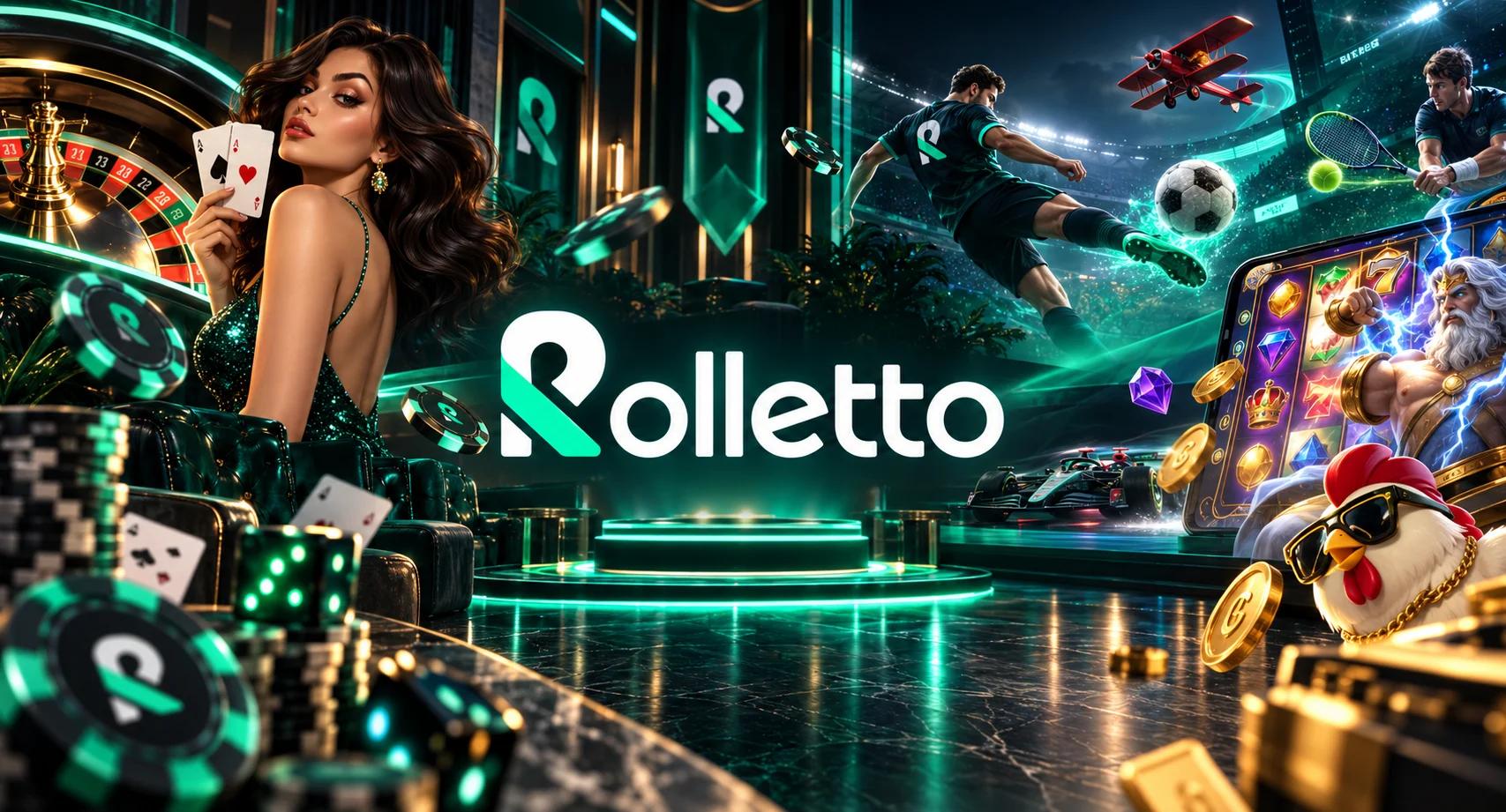 Rolletto Online Casino — Vorschau der Plattform