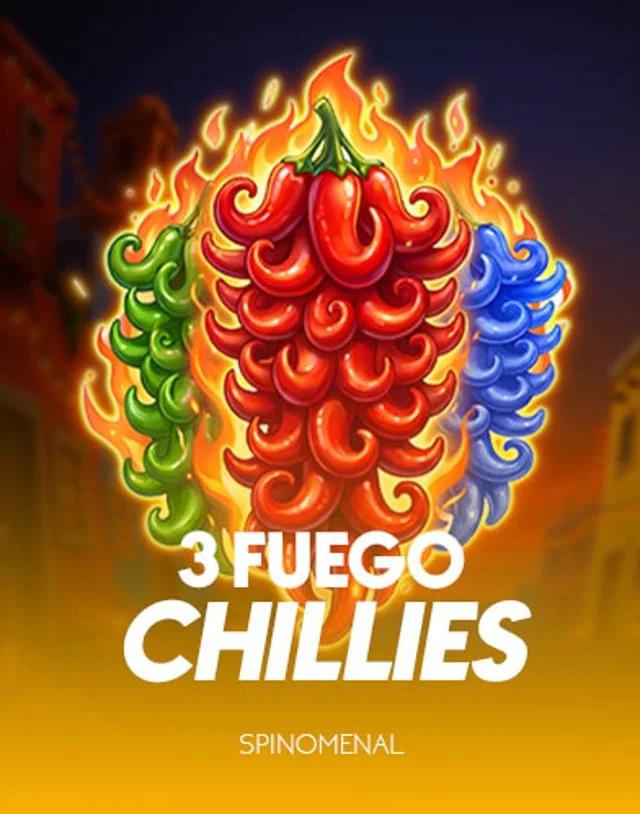 3 Fuego Chillies — Slot von Spinomenal