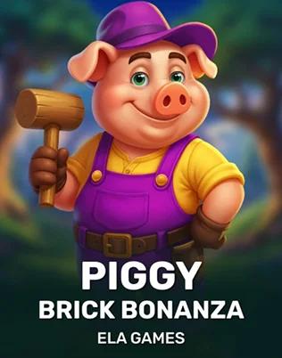 Piggy Brick Bonanza — Slot von Ela Games